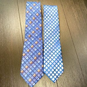 Kenneth Cole Set of 2 Men’s Neck Ties